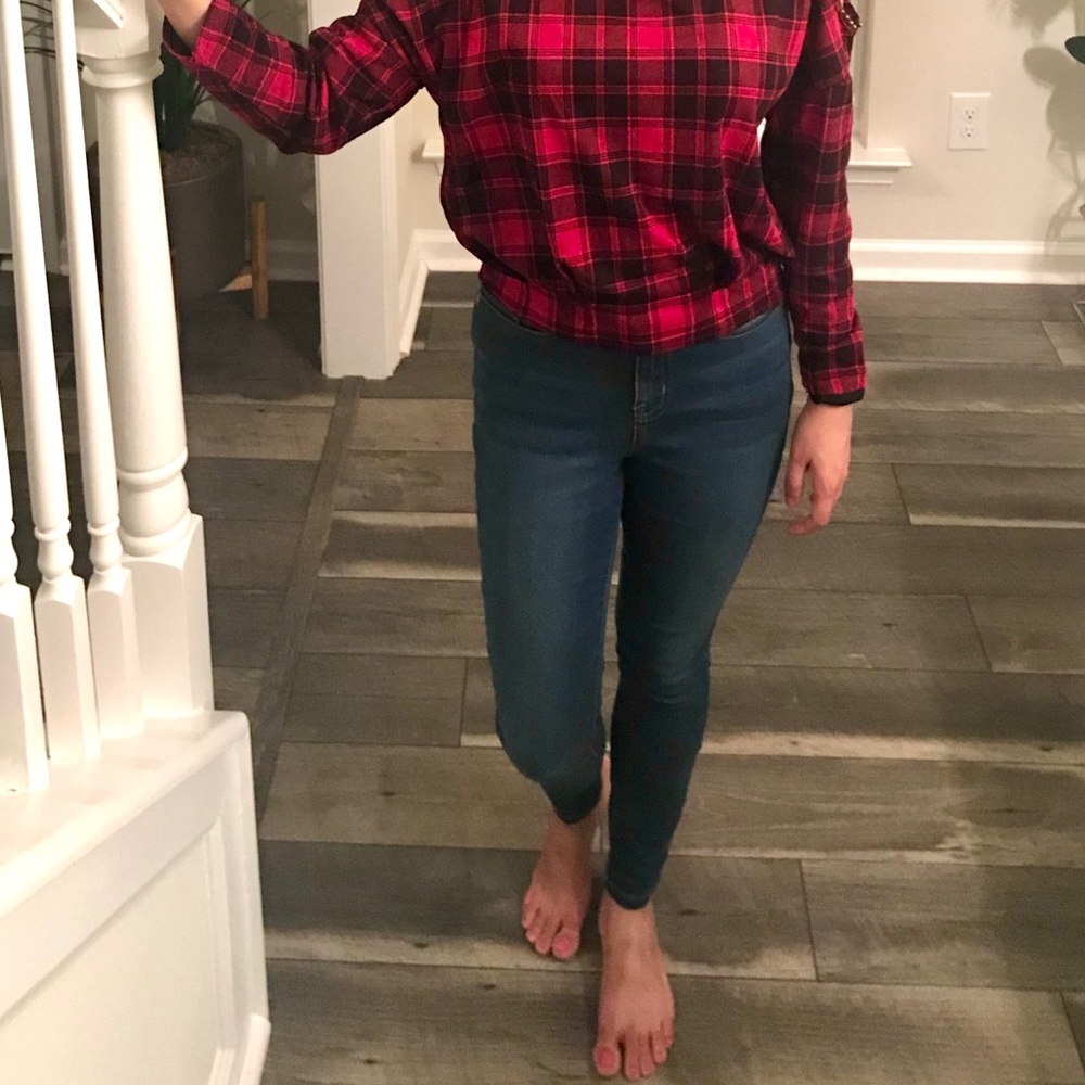 Style & Co Petite High Rise Ultra Skinny Jeans